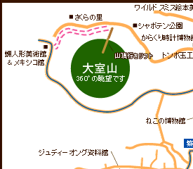 伊豆高原周辺地図
